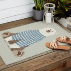 Whimsical Polar Bear Outdoor Rug Gallery Image 2