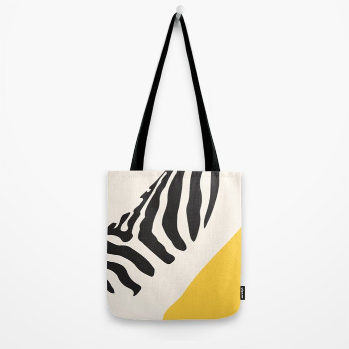 Zebra Abstract Tote Bag Gallery Image 2