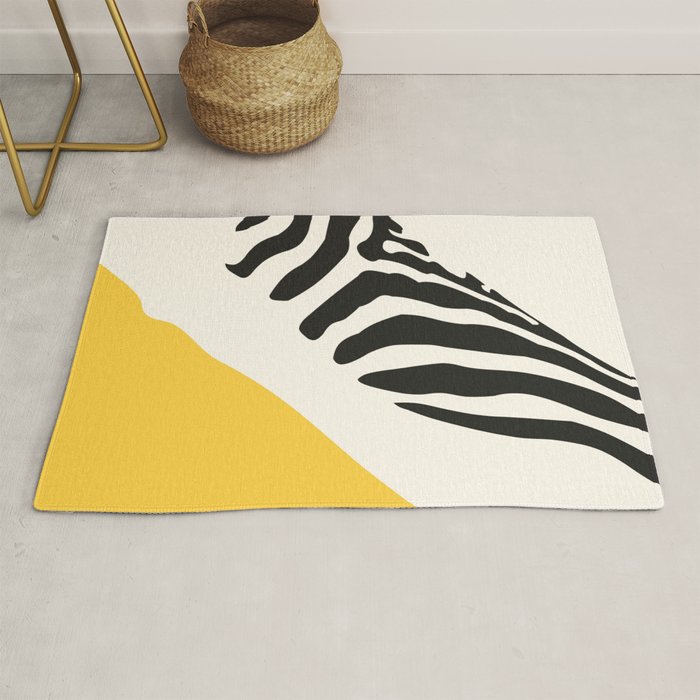 Zebra Abstract Rug Gallery Image 1