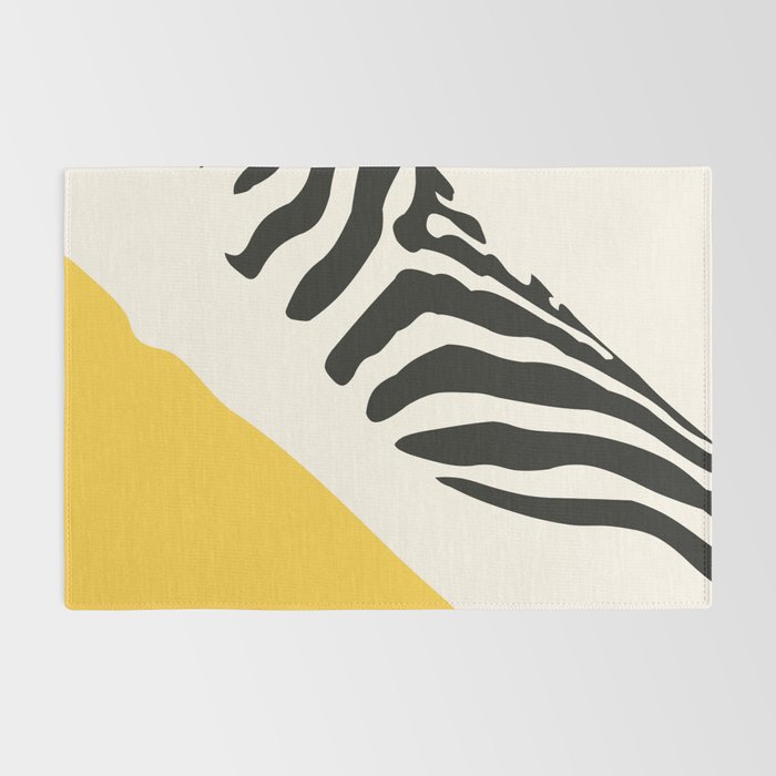 Zebra Abstract Rug Gallery Image 2