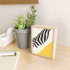 Zebra Abstract Mini Art Print Gallery Image 2