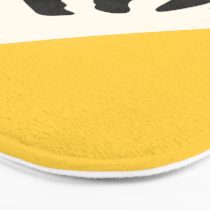 Zebra Abstract Bath Mat Gallery Image 3