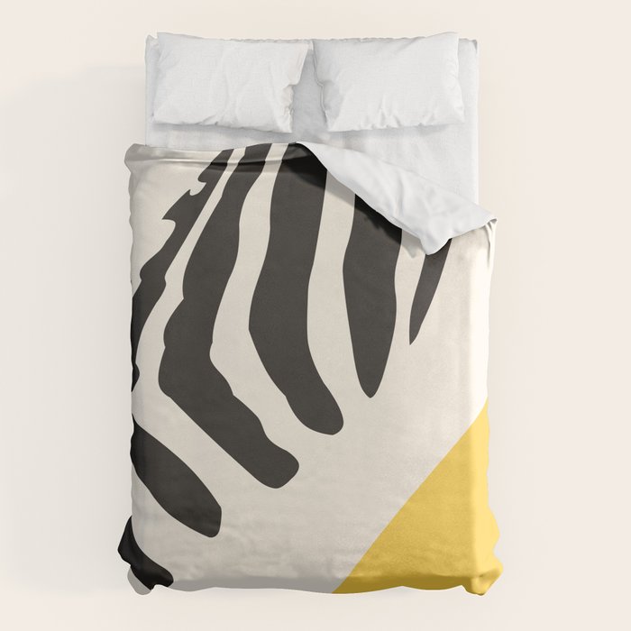 Zebra Abstract Duvet Cover Gallery Image 1