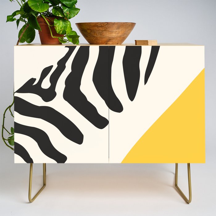 Zebra Abstract Credenza Gallery Image 1