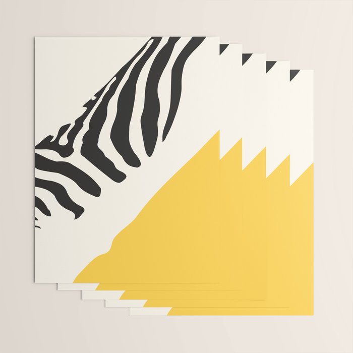 Zebra Abstract Wrapping Paper Gallery Image 3