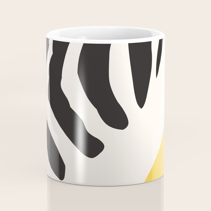 Zebra Abstract Coffee Mug Gallery Image 4