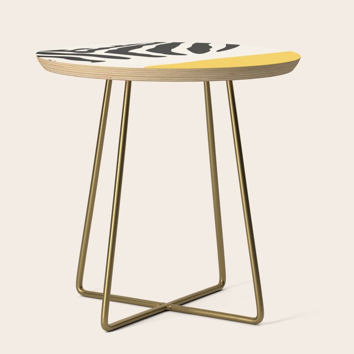 Zebra Abstract Side Table Gallery Image 1
