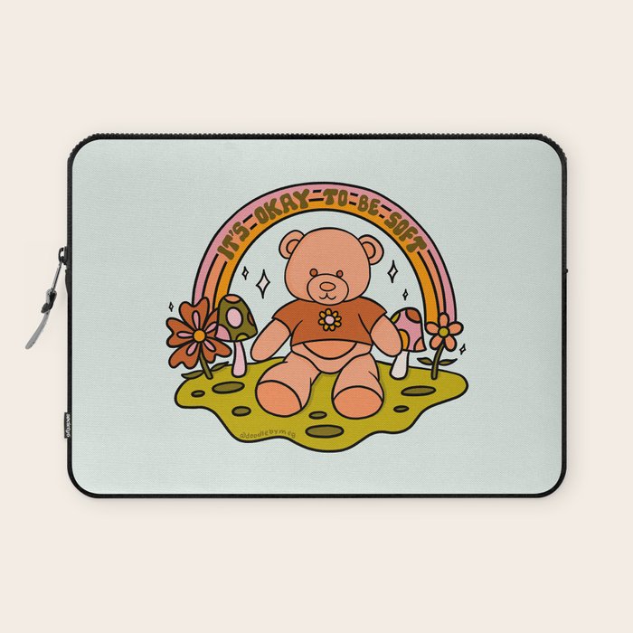 It's Okay to Be Soft Laptop Sleeve Gallery Image 1
