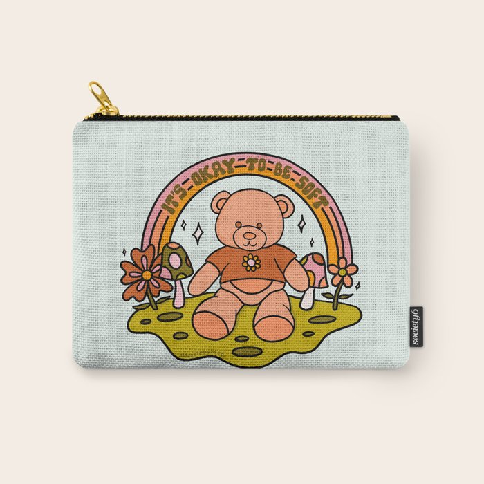 It's Okay to Be Soft Carry All Pouch Gallery Image 1