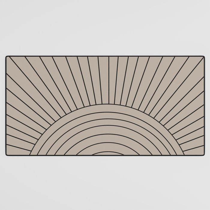 Boho Minimalistic Art Desk Mat Gallery Image 3