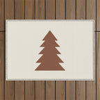 Joy (Cream Brown) Outdoor Rug Gallery Image 1