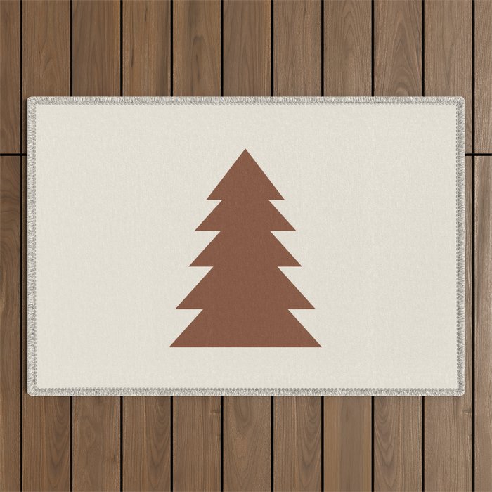 Joy (Cream Brown) Outdoor Rug Gallery Image 1