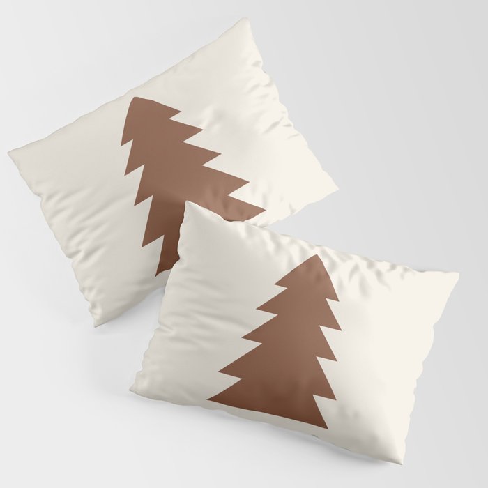 Joy (Cream Brown) Pillow Sham Gallery Image 1