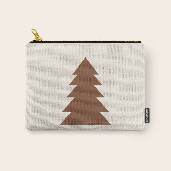 Joy (Cream Brown) Carry All Pouch Gallery Image 1