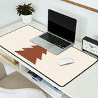Joy (Cream Brown) Desk Mat Gallery Image 2