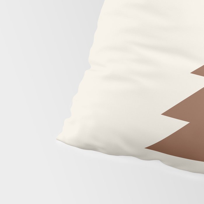 Joy (Cream Brown) Pillow Sham Gallery Image 4
