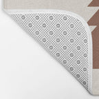 Joy (Cream Brown) Bath Mat Gallery Image 2