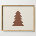 Joy (Cream Brown) Serving Tray Gallery Image 1