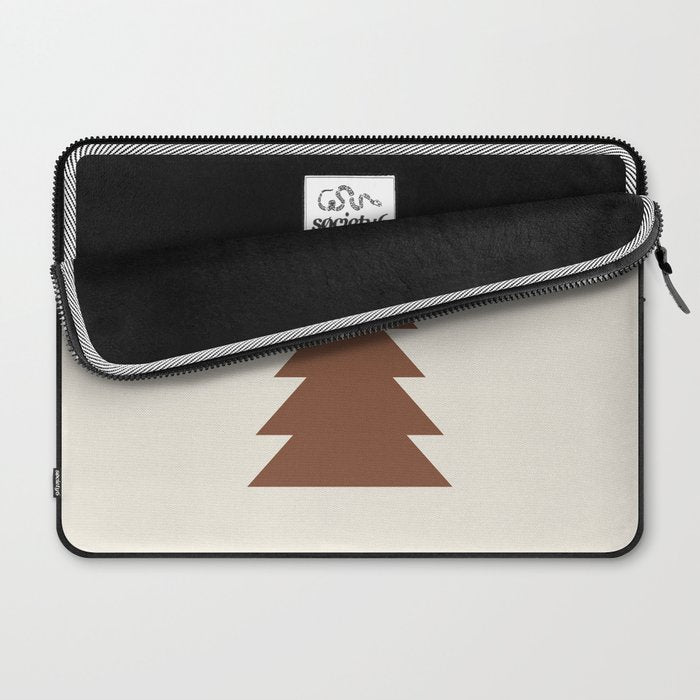 Joy (Cream Brown) Laptop Sleeve Gallery Image 2