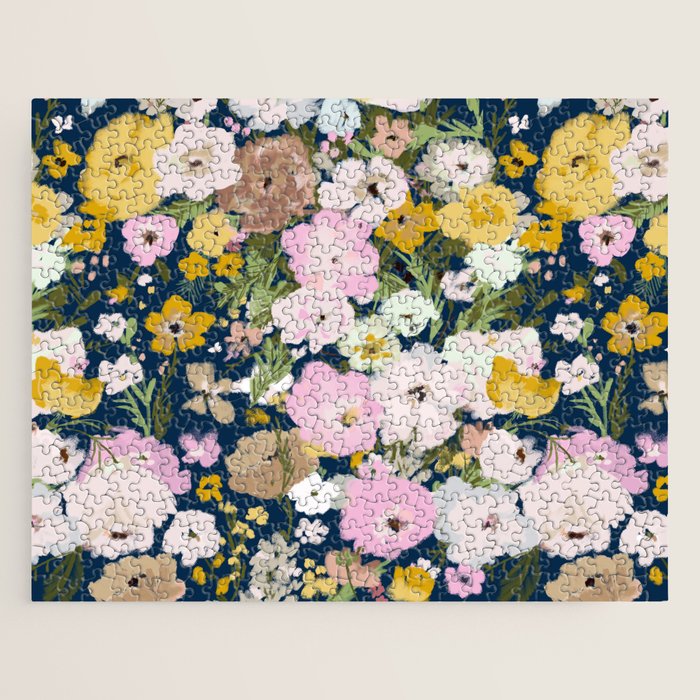 Flower Stand - blue Jigsaw Puzzle Gallery Image 1