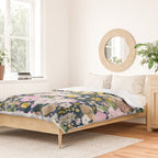 Flower Stand - blue Duvet Cover Gallery Image 2