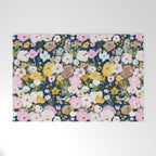 Flower Stand - blue Welcome Mat Gallery Image 1