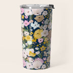 Flower Stand - blue Travel Mug Gallery Image 2