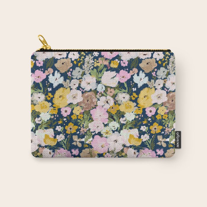 Flower Stand - blue Carry All Pouch Gallery Image 1