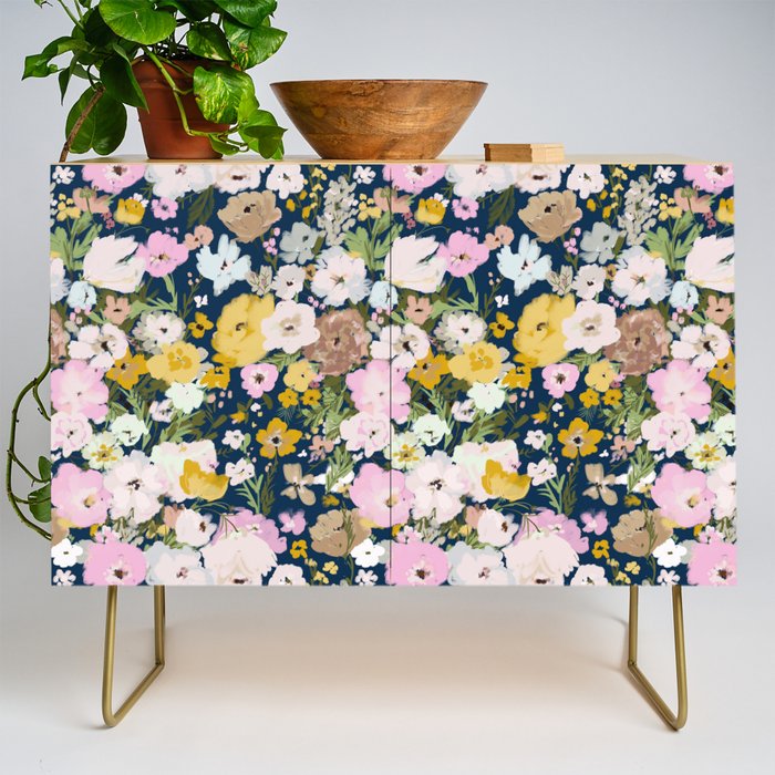 Flower Stand - blue Credenza Gallery Image 1