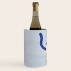 Purrcelin Cat Butt - Delft Porcelain Kitty Wine Chiller Gallery Image 2