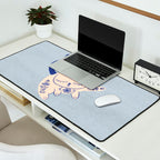 Purrcelin Cat Butt - Delft Porcelain Kitty Desk Mat Gallery Image 2