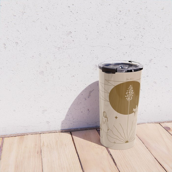 It Was All A Dream - Tan & Rust Travel Mug Gallery Image 4