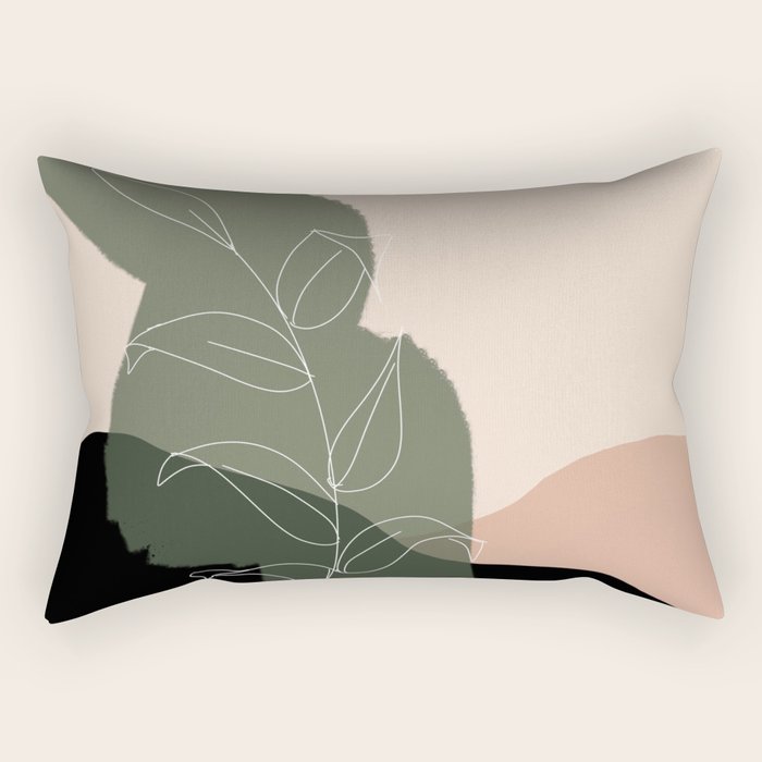 Boho print Rectangular Pillow Gallery Image 2