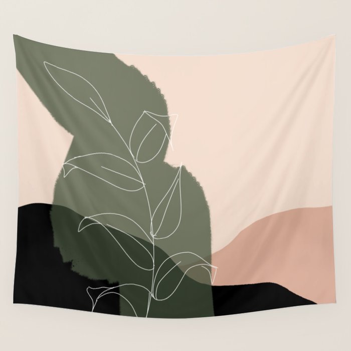 Boho print Wall Tapestry Gallery Image 4