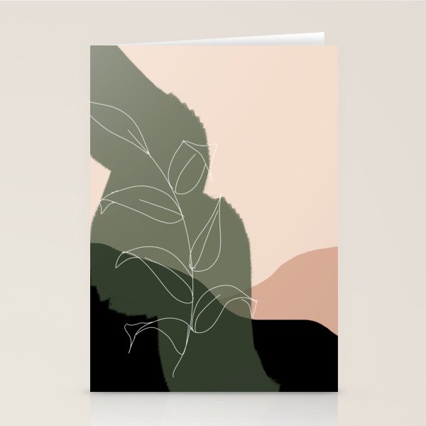 Boho print Stationery Card Gallery Image 2