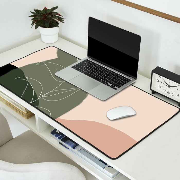 Boho print Desk Mat Gallery Image 2