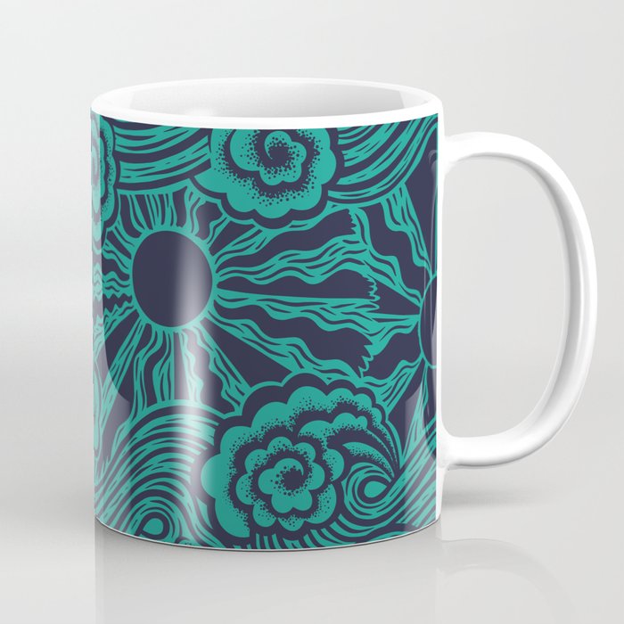 Happy Waves Coffee Mug Gallery Image 1