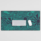Happy Waves Desk Mat Gallery Image 1