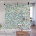 William Morris Willow Bough Seaglass Willow Wall Mural Gallery Image 1