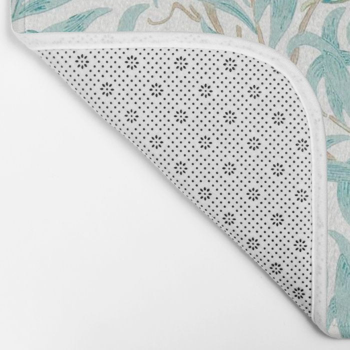 William Morris Willow Bough Seaglass Willow Bath Mat Gallery Image 2