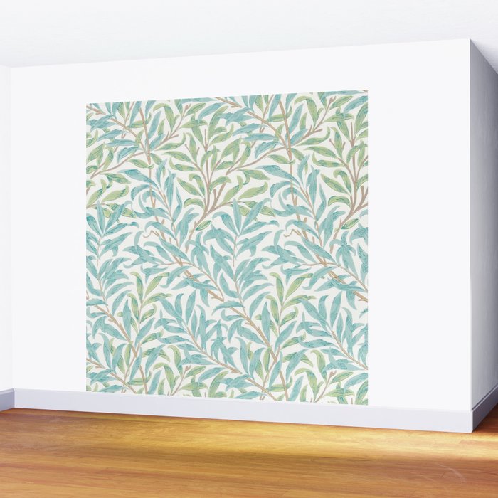 William Morris Willow Bough Seaglass Willow Wall Mural Gallery Image 2