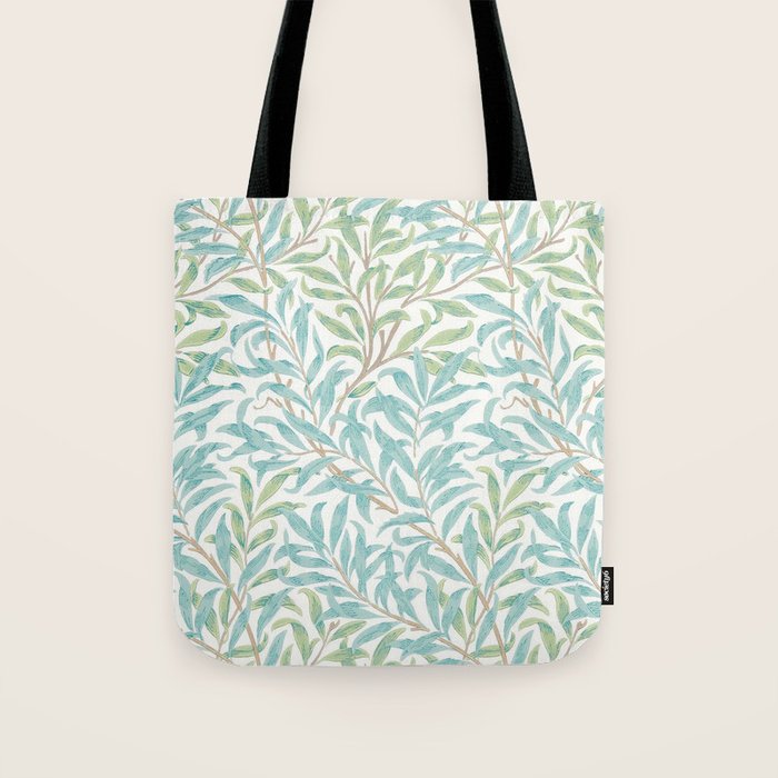 William Morris Willow Bough Seaglass Willow Tote Bag Gallery Image 1