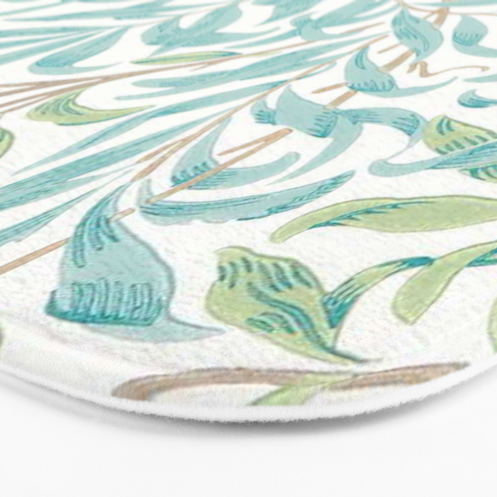 William Morris Willow Bough Seaglass Willow Bath Mat Gallery Image 3