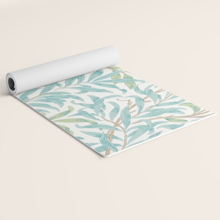 William Morris Willow Bough Seaglass Willow Yoga Mat Gallery Image 2