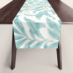 William Morris Willow Bough Seaglass Willow Table Runner Gallery Image 1