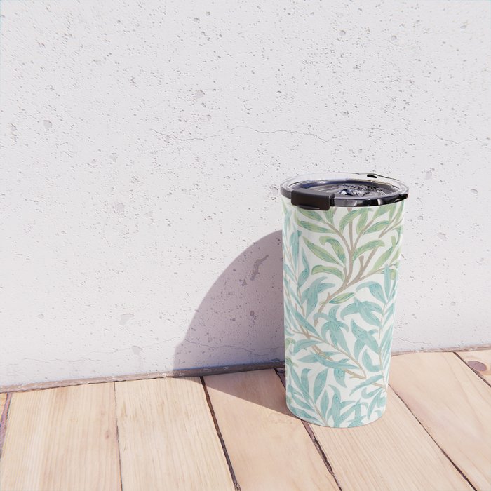William Morris Willow Bough Seaglass Willow Travel Mug Gallery Image 4