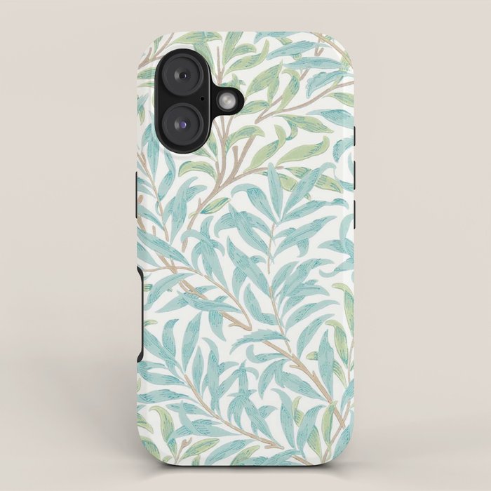 William Morris Willow Bough Seaglass Willow iPhone Case Gallery Image 1