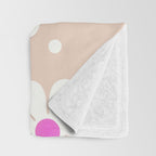 Seventies Daisies Pattern Throw Blanket Gallery Image 3
