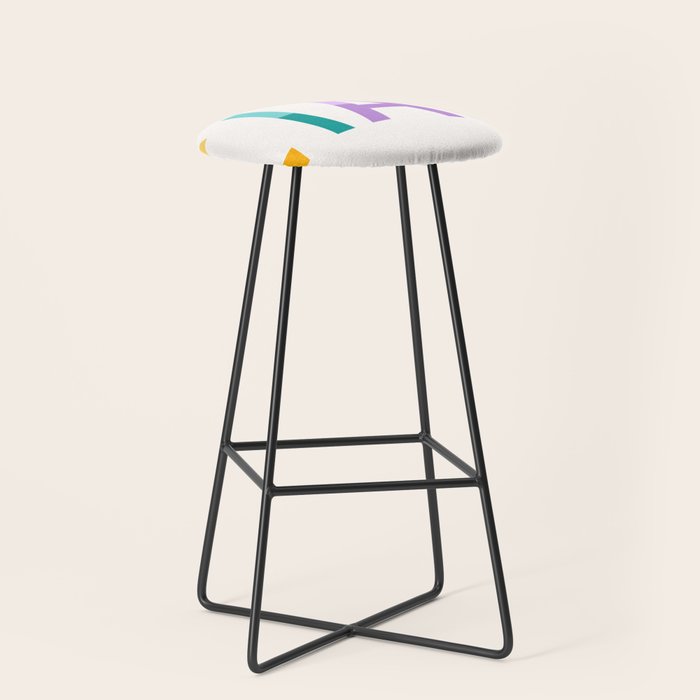 Ciao hand lettering Stool Gallery Image 1