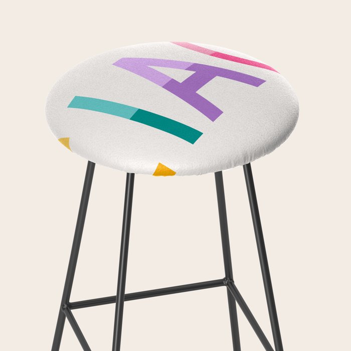 Ciao hand lettering Stool Gallery Image 2